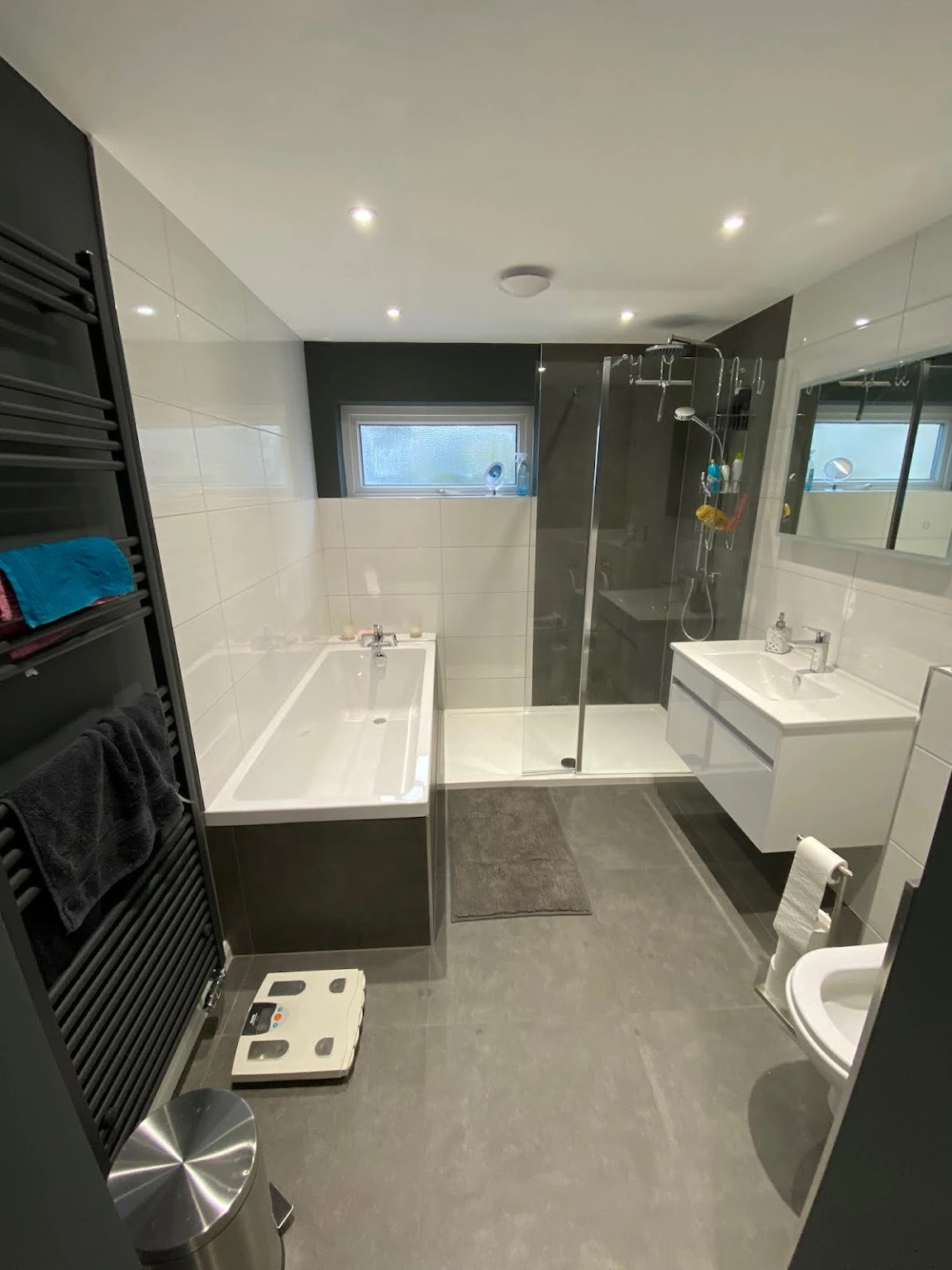 Bathroom Renovation with Walk in shower and bathtub