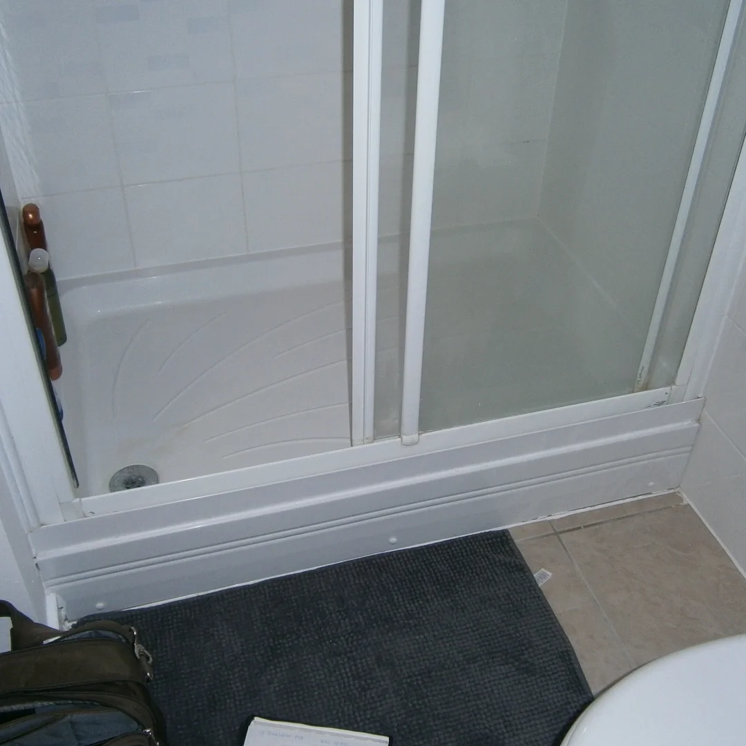 Before image of bathroom renovation