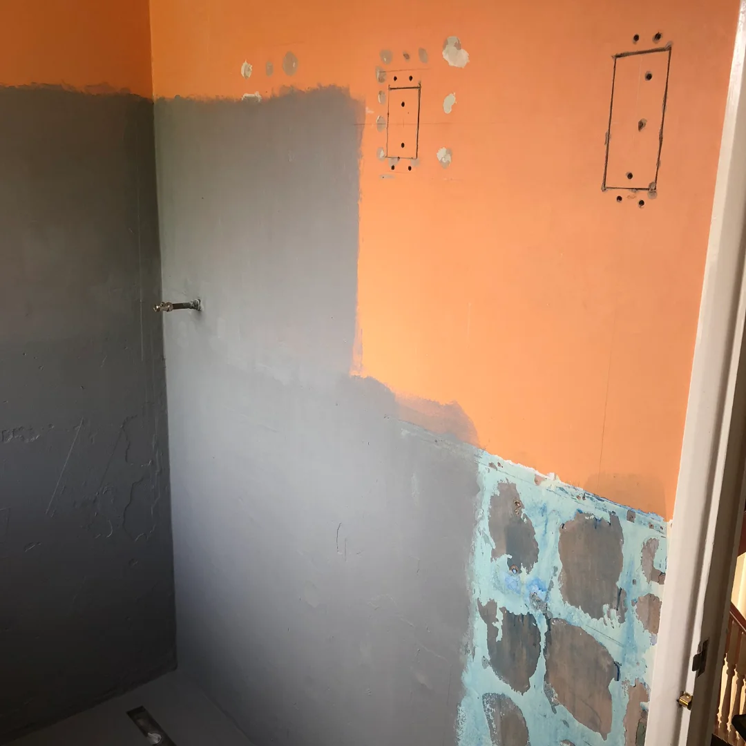 Before Renovation of bathroom