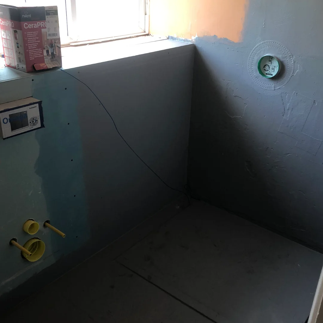 Before bathroom renovation