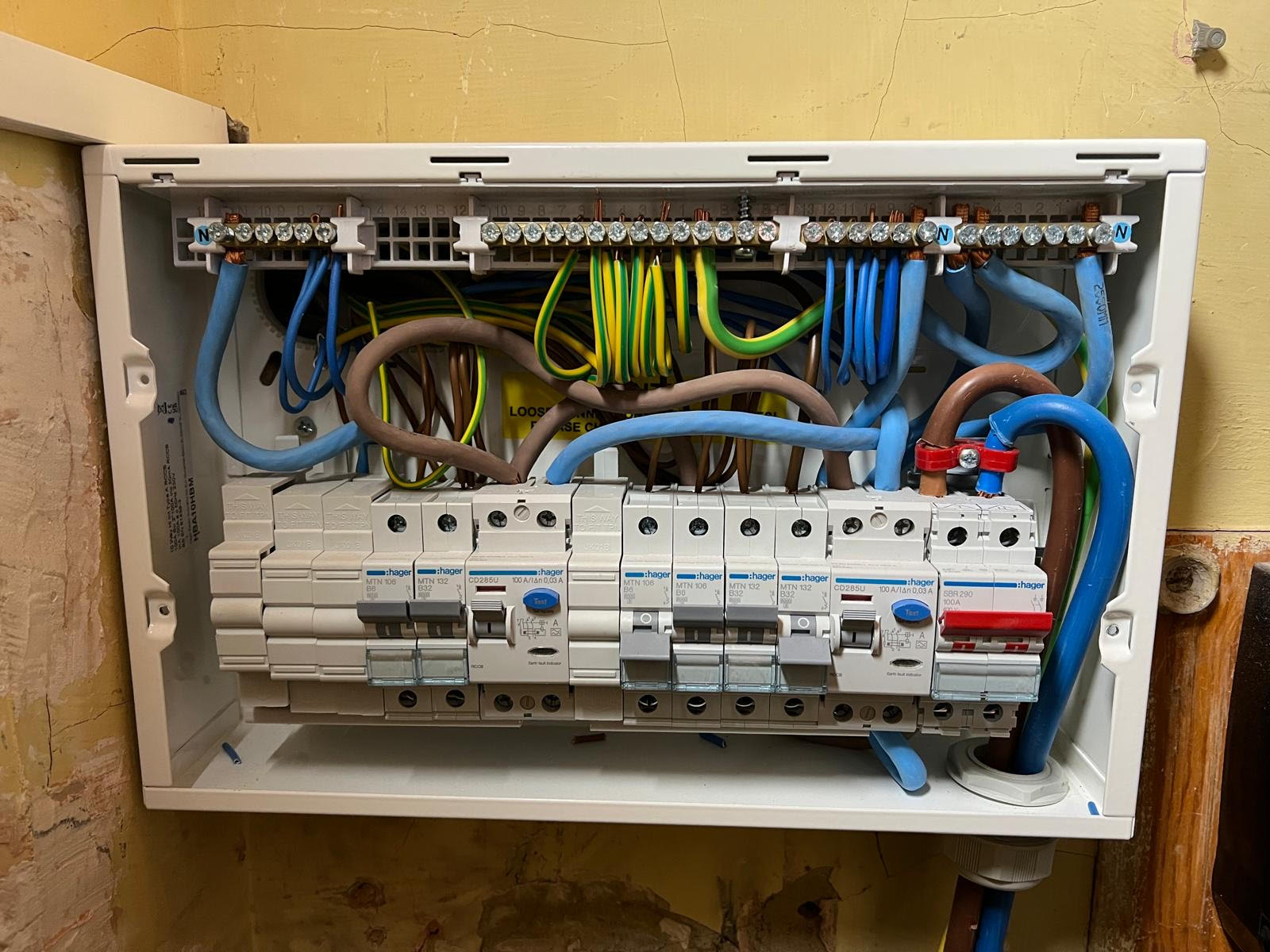Consumer unit photo